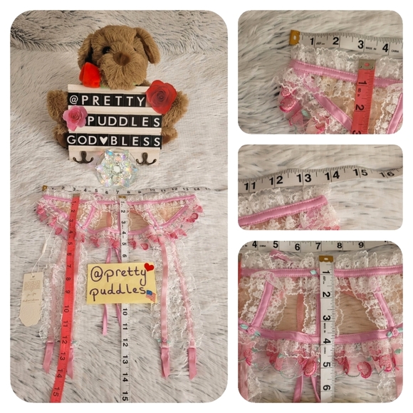 🍒 For Love and Lemons Sweet Cherries Garter Belt 🍒 - Picture 10 of 16